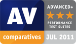 AV Comparatives for Avira Premium Security Suite in July 2011