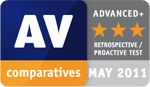 AV comparatives: Advanced+ for Avira AntiVir Premium in retrospective / proactive test