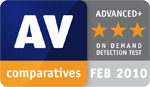 AV Comparatives Feb 2010