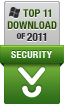 Avira Free Antivirus - Top 11 Downloads of the Year 2011 in category Security applications