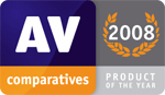 AV Comparatives Product of the Year 2008