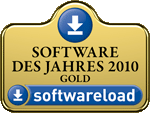 Logo softwareload: Gold in category "Software of the Year 2010"