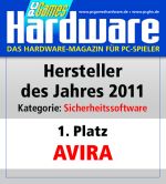 Avira PC Games Hardware Award
