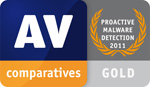 AV-Comparatives: Proactive On-Demand Detection - Gold