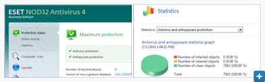 Screenshot gallery for ESET NOD32 Antivirus 4 Business Edition