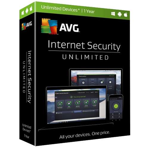 AVG Internet Security - 1-Year / Unlimited Devices (Legacy)