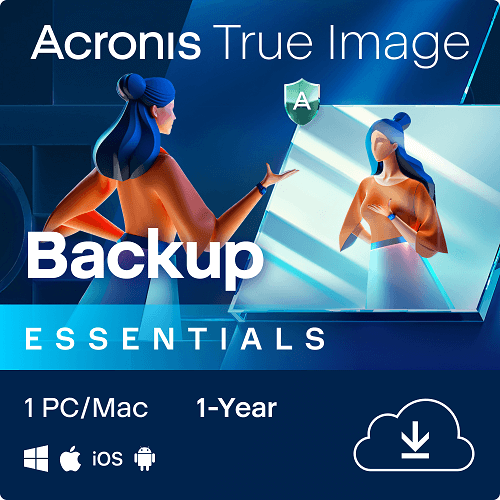 Acronis True Image Essentials 2025 - 1-Year / 1-Device Acronis True Image Essentials 2025 - 1-Year / 1-Device