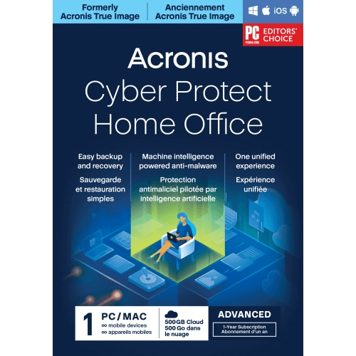 Acronis Cyber Protect Home Office Advanced - 1-Year / 1-Device