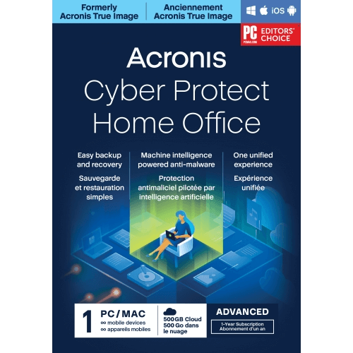 Acronis Cyber Protect Home Office Advanced - 1-Year / 1-Device Acronis Cyber Protect Home Office Advanced - 1-Year / 1-Device