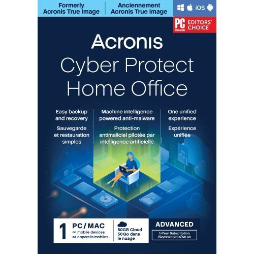 Acronis Cyber Protect Home Office Advanced - 1-Year / 1-Device Acronis Cyber Protect Home Office Advanced - 1-Year / 1-Device