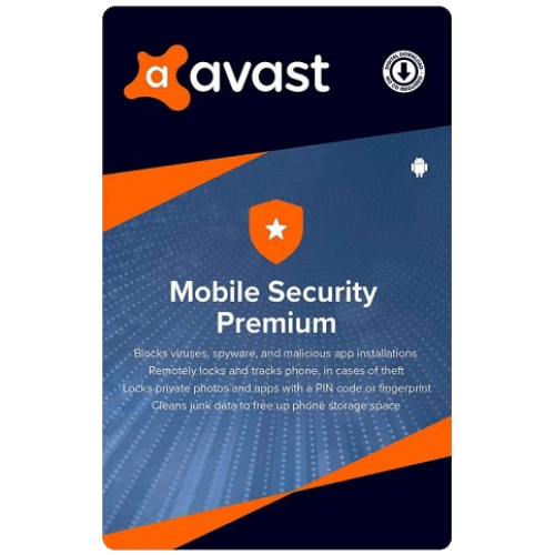 Avast Mobile Security Premium for Android - 3-Year / 1-Device