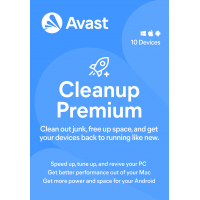 Avast Cleanup Premium - 3-Year / 10-Devices