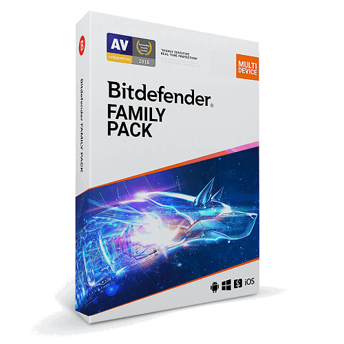 Bitdefender Family Pack - 1-Year / 15-Devices - UK