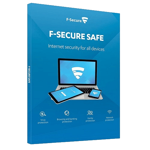 F-Secure Internet Security (previously SAFE) 1-Year / 5-Devices - Global