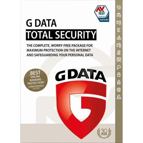 G Data Total Security - 1-Year / 3-Device - Global | AntiVirusSales