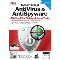 iolo System Shield AntiVirus & AntiSpyware - 1-Year / 10-PC