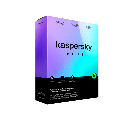 Kaspersky Plus 2023 - 1-Year / 3-Device - Americas