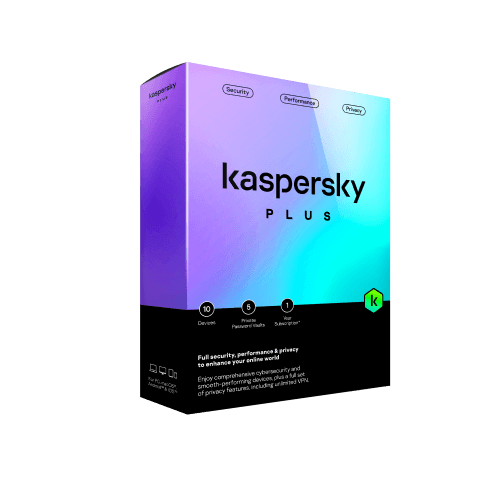 Kaspersky Plus 2024 - 1-Year / 3-Device - Europe