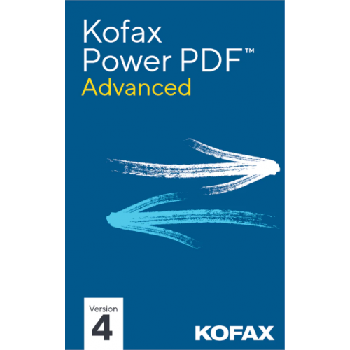 Kofax Power PDF Advanced 4.0 - Lifetime License / 1-PC