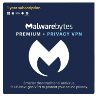 Malwarebytes Premium + Privacy VPN Bundle - 1-Year / 2-Device
