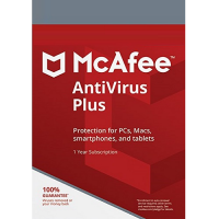 McAfee AntiVirus Plus - 1-Year / 10-Device