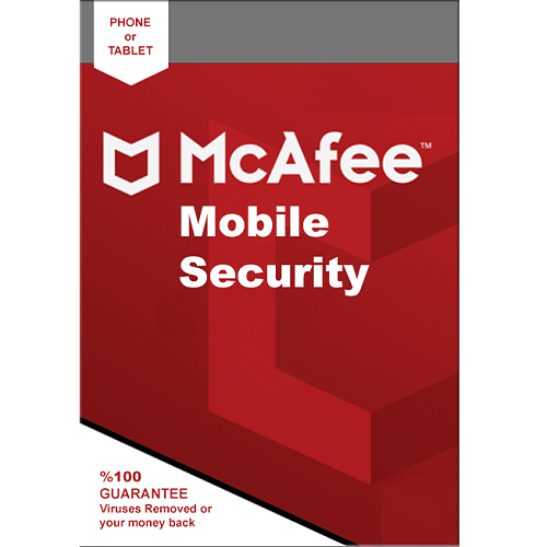 McAfee Mobile Security - 1-Year / 10-Android/iOS McAfee Mobile Security - 1-Year / 10-Android/iOS