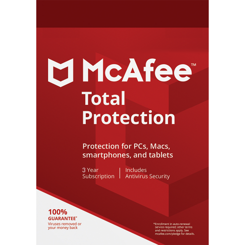 McAfee Total Protection - 3-Year / 1-Device - TSS
