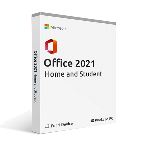 Microsoft Office Home and Student 2021 - 1-PC/Mac - Europe