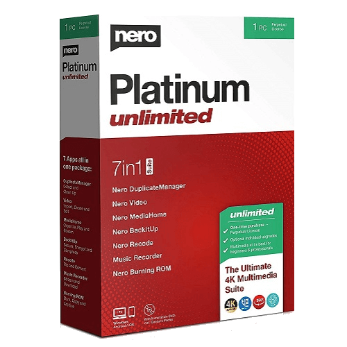 Nero Platinum Unlimited - Perpetual / 1-PC - Global