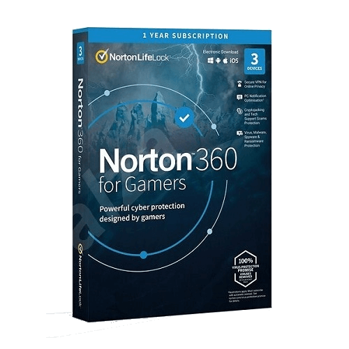 Norton 360 for Gamers - 1-Year / 3-Devices - Americas