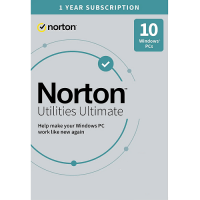 Norton Utilities Ultimate - 1-Year / 10-PC - Americas