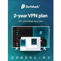 Surfshark VPN - 2-Year / Unlimited Devices - Global