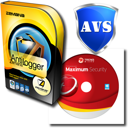 Trend Micro Maximum Security 2019 & Zemana AntiLogger - 1-Year / 3-PC - BUNDLE Trend Micro Maximum Security 2019 & Zemana AntiLogger - 1-Year / 3-PC - BUNDLE