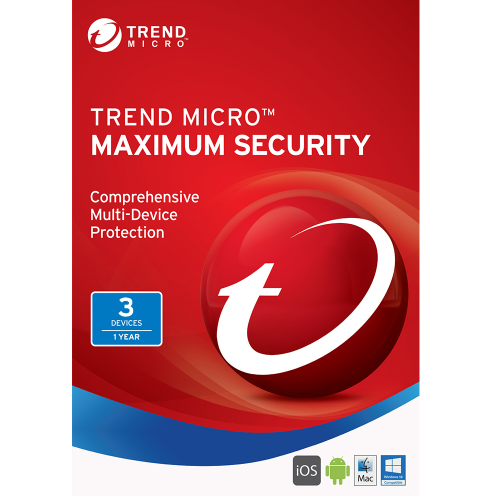 Trend Micro Maximum Security (2024) - 1-Year / 3-Device