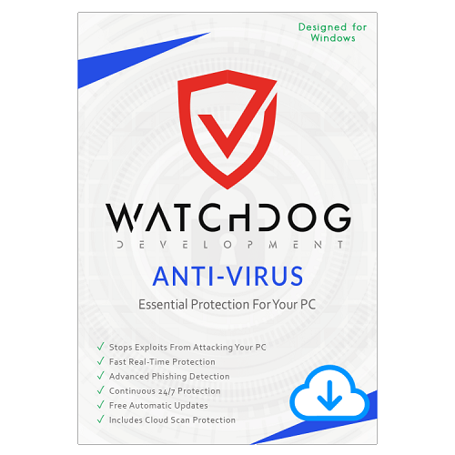 Watchdog Anti-Virus - 3-Year / 1-PC Watchdog Anti-Virus - 3-Year / 1-PC