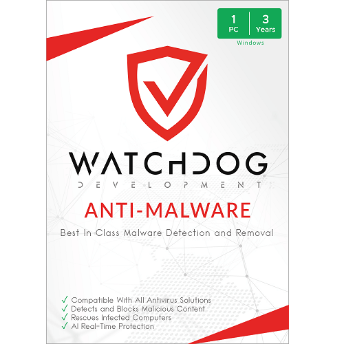 Watchdog Anti-Malware - 3-Year / 1-PC