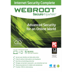 Webroot SecureAnywhere Internet Security Complete - 1-Year / 1-Device