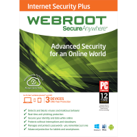 Webroot SecureAnywhere Internet Security Plus - 1-Year / 3-Device