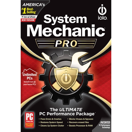 iolo System Mechanic Pro - 1-Year / Unlimited Devices iolo System Mechanic Pro - 1-Year / Unlimited Devices